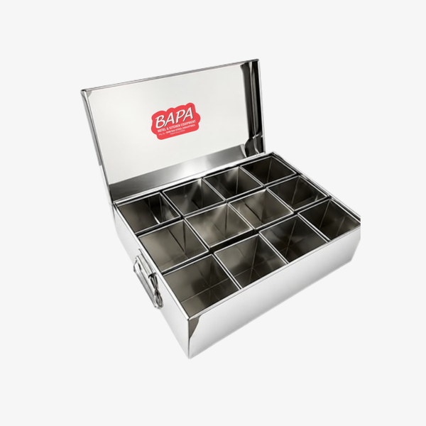 SS Masala Box With Handle